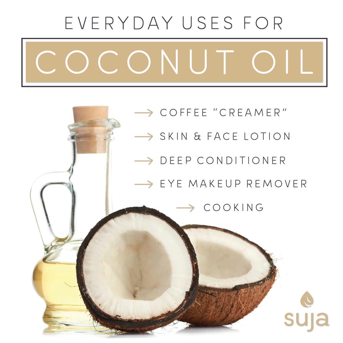 five everyday uses for coconut oil