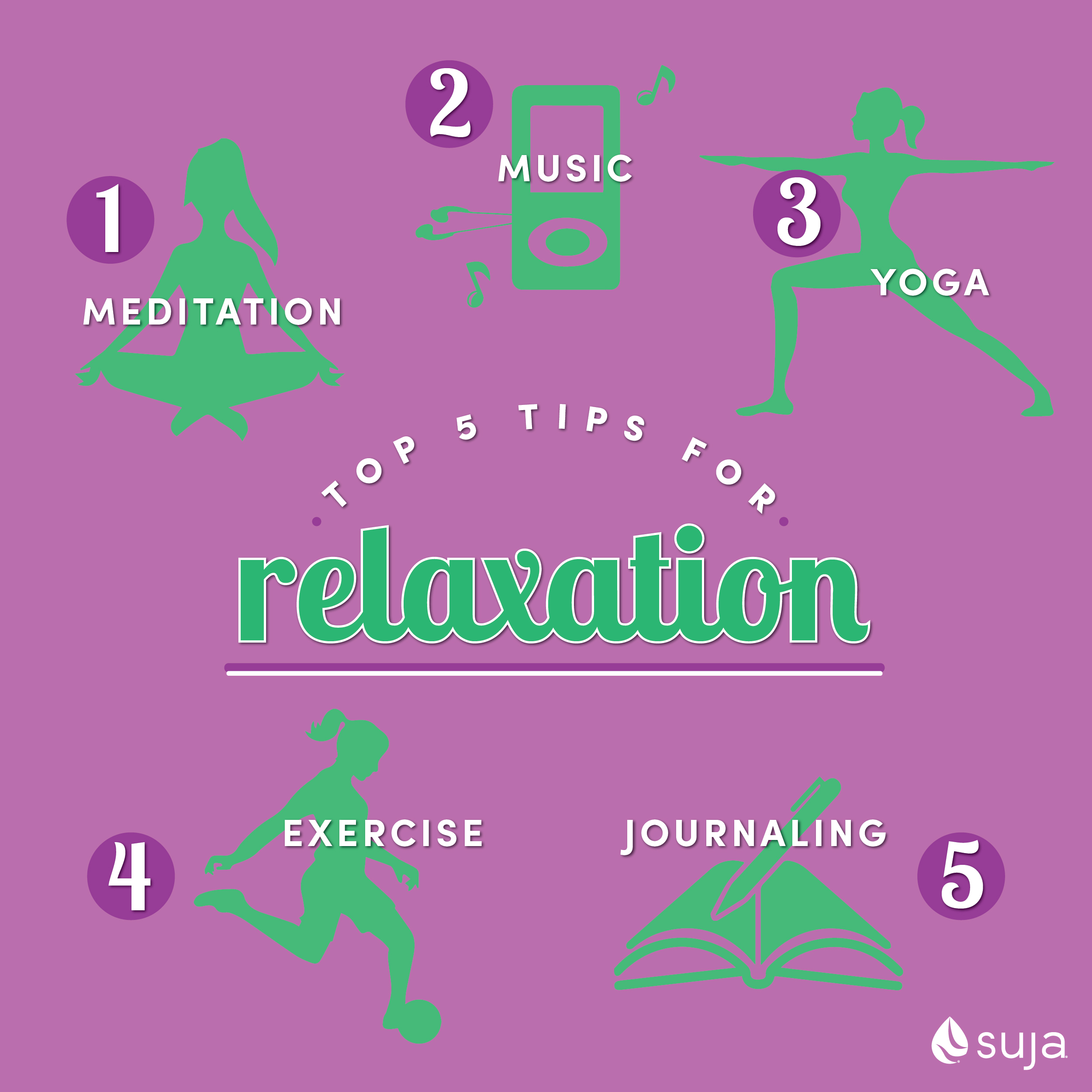 Top 5 Tips for Relaxation - Suja Juice