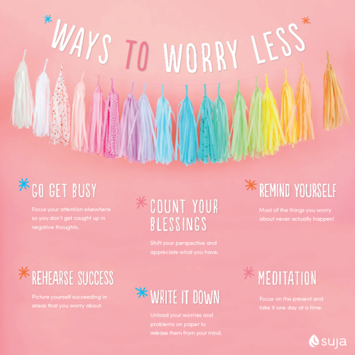 ways to worry less